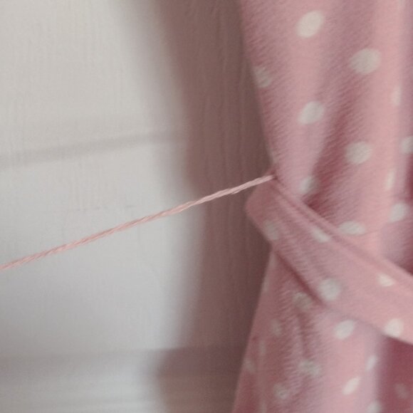 Kids Pink Polka Dot Dress - Picture 5 of 5